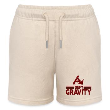 Skifahren Snowboard Berge Urlaub Schnee Freestyle - Kinder Organic Joggingshorts Mini Bolter von Stanley/Stella - Natur - Vorne
