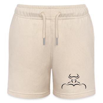 Alpha-Taurus - Kinder Organic Joggingshorts Mini Bolter von Stanley/Stella - Natur - Vorne