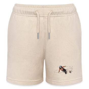 ski - Short de jogging enfant bio Stanley/Stella - écru doux - Devant