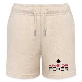 poker - Short de jogging enfant bio Stanley/Stella - écru doux - Devant