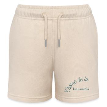 Crème de la Tontunmäki - Kinder Organic Joggingshorts Mini Bolter von Stanley/Stella - Natur - Vorne