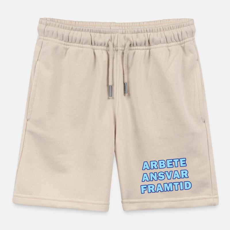 Work Responsibility Future Kids Organic Sweat Shorts by Stanley/Stella
