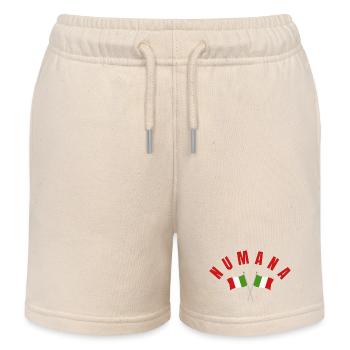 Numana a traversé les drapeaux italiens - Short de jogging enfant bio Stanley/Stella - écru doux - Devant