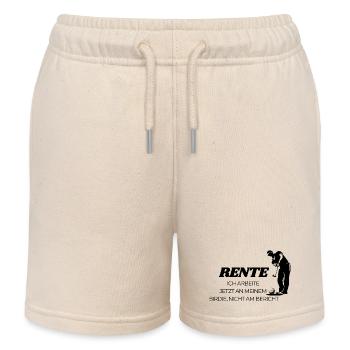 Golfer in Rente  - Kinder Organic Joggingshorts Mini Bolter von Stanley/Stella - Natur - Vorne