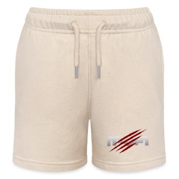 Moin - Kinder Organic Joggingshorts Mini Bolter von Stanley/Stella - Natur - Vorne