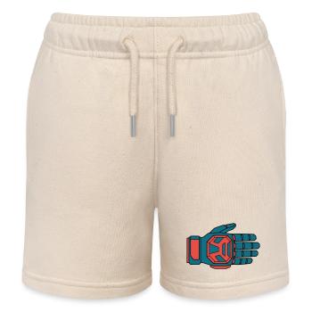 Gants de descente sûrs BMX - Short de jogging enfant bio Stanley/Stella - écru doux - Devant
