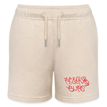 Regensburger Souvenir für Regensburg Fans - Kinder Organic Joggingshorts Mini Bolter von Stanley/Stella - Natur - Vorne