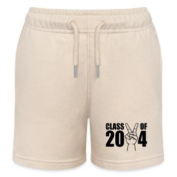 Class of 2024 - Kinder Organic Joggingshorts Mini Bolter von Stanley/Stella - Natur - Vorne
