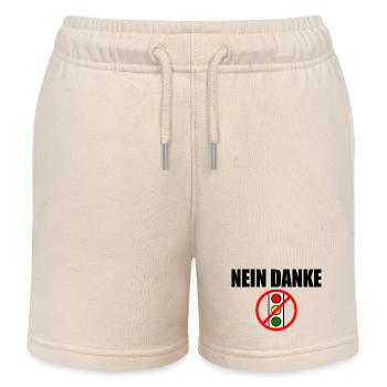 Ampel nein dank - Kinder Organic Joggingshorts Mini Bolter von Stanley/Stella - Natur - Vorne