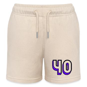 40. 40 JAHRE. 40-jähriges Jubiläum. GEBURTSTAG 40 JAHRE. - Kinder Organic Joggingshorts Mini Bolter von Stanley/Stella - Natur - Vorne