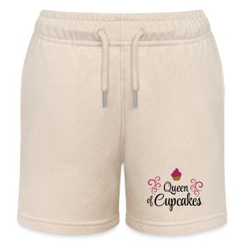Cupcakes - Kinder Organic Joggingshorts Mini Bolter von Stanley/Stella - Natur - Vorne