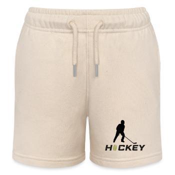 hockey - Short de jogging enfant bio Stanley/Stella - écru doux - Devant