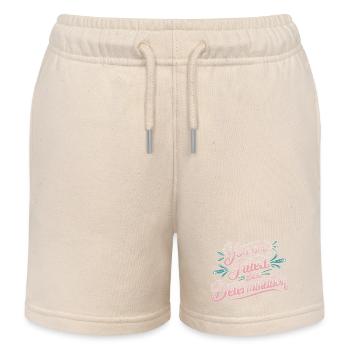 You Are Filled With Determination 27 - Kinder Organic Joggingshorts Mini Bolter von Stanley/Stella - Natur - Vorne