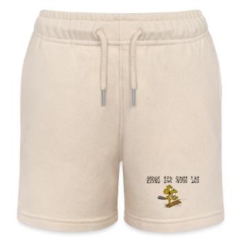 Bieber - Kinder Organic Joggingshorts Mini Bolter von Stanley/Stella - Natur - Vorne