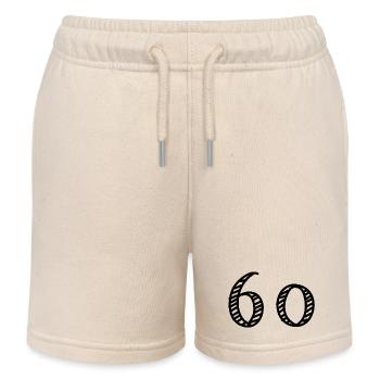 JAHRESTAG. ALLES GUTE ZUM GEBURTSTAG. ALLES GUTE ZUM GEBURTSTAG - Kinder Organic Joggingshorts Mini Bolter von Stanley/Stella - Natur - Vorne