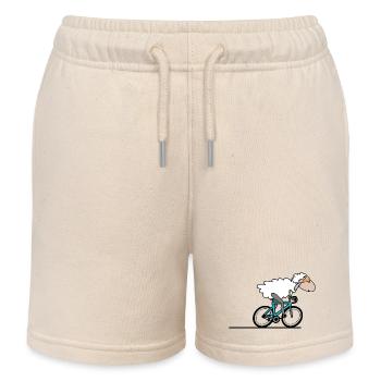 Rennrad Radfahren - Kinder Organic Joggingshorts Mini Bolter von Stanley/Stella - Natur - Vorne