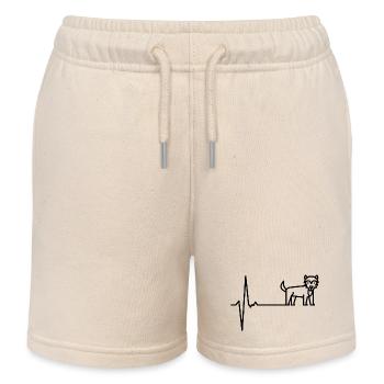 Veuillez télécharger l’image du design - Short de jogging enfant bio Stanley/Stella - écru doux - Devant