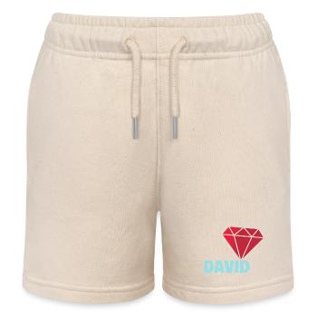 David - Kinder Organic Joggingshorts Mini Bolter von Stanley/Stella - Natur - Vorne
