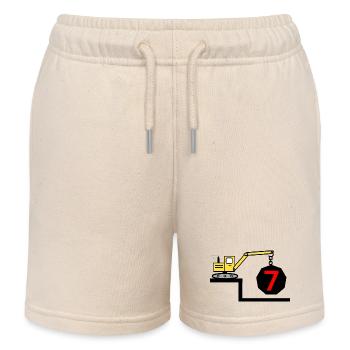 Bagger - Kinder Organic Joggingshorts Mini Bolter von Stanley/Stella - Natur - Vorne
