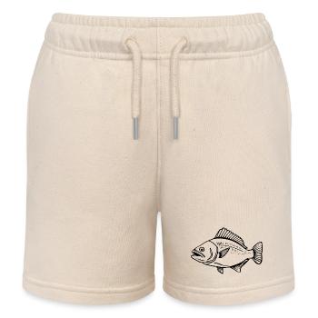 Fish Angler T-shirt Cadeau Angler - Short de jogging enfant bio Stanley/Stella - écru doux - Devant