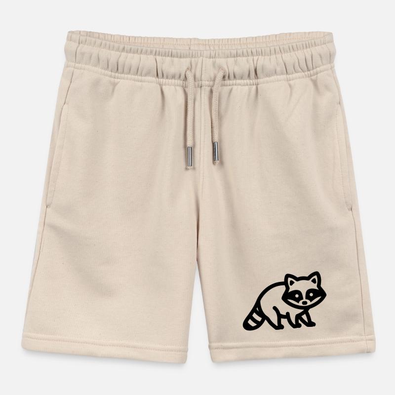 Waschbär Kinder Organic Joggingshorts Mini Bolter von Stanley/Stella