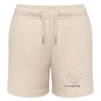 Connected Kosmische Hände Sterne - Kinder Organic Joggingshorts Mini Bolter von Stanley/Stella - Natur - Vorne