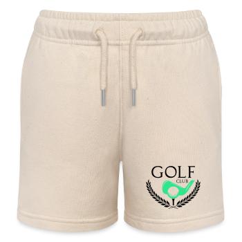 Golf club 2 - Kids Organic Sweat Shorts by Stanley/Stella - soft Ecru - Front