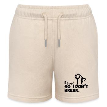 Yoga Meditation Spa Namaste - Kinder Organic Joggingshorts Mini Bolter von Stanley/Stella - Natur - Vorne