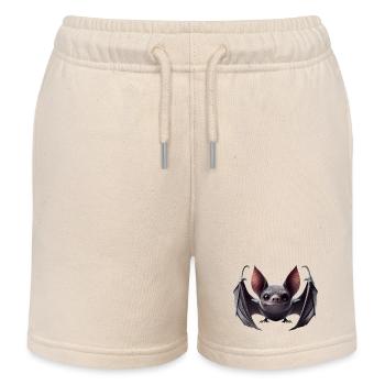 Fledermaus 2 - Kinder Organic Joggingshorts Mini Bolter von Stanley/Stella - Natur - Vorne