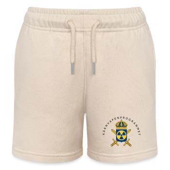 Das schwedische Atomwaffenprogramm - Kinder Organic Joggingshorts Mini Bolter von Stanley/Stella - Natur - Vorne