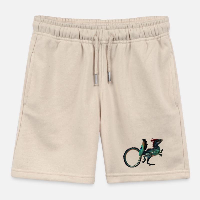 dinosaur Kids Organic Sweat Shorts by Stanley/Stella
