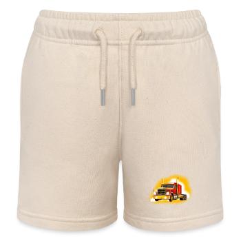 LKW - Kinder Organic Joggingshorts Mini Bolter von Stanley/Stella - Natur - Vorne