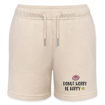lustige Sprüche für Genießer - Kinder Organic Joggingshorts Mini Bolter von Stanley/Stella - Natur - Vorne