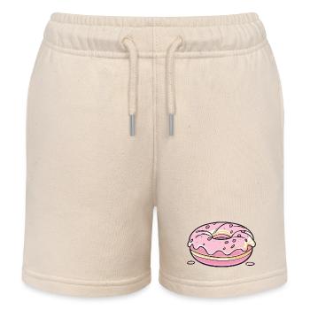 Donut - pink - Kinder Organic Joggingshorts Mini Bolter von Stanley/Stella - Natur - Vorne