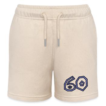 60 - Kids Organic Sweat Shorts by Stanley/Stella - soft Ecru - Front