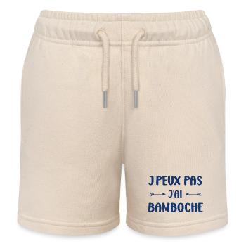 Ich kann nicht, ich habe Mist gebaut - Kinder Organic Joggingshorts Mini Bolter von Stanley/Stella - Natur - Vorne