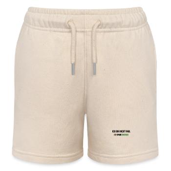 Ich bin nicht Faul, ich spare Energie - Kinder Organic Joggingshorts Mini Bolter von Stanley/Stella - Natur - Vorne