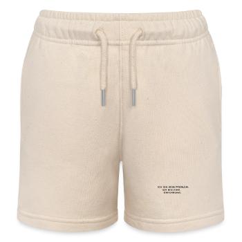 Ich bin kein Problem, ich bin eine Erfahrung - Kinder Organic Joggingshorts Mini Bolter von Stanley/Stella - Natur - Vorne