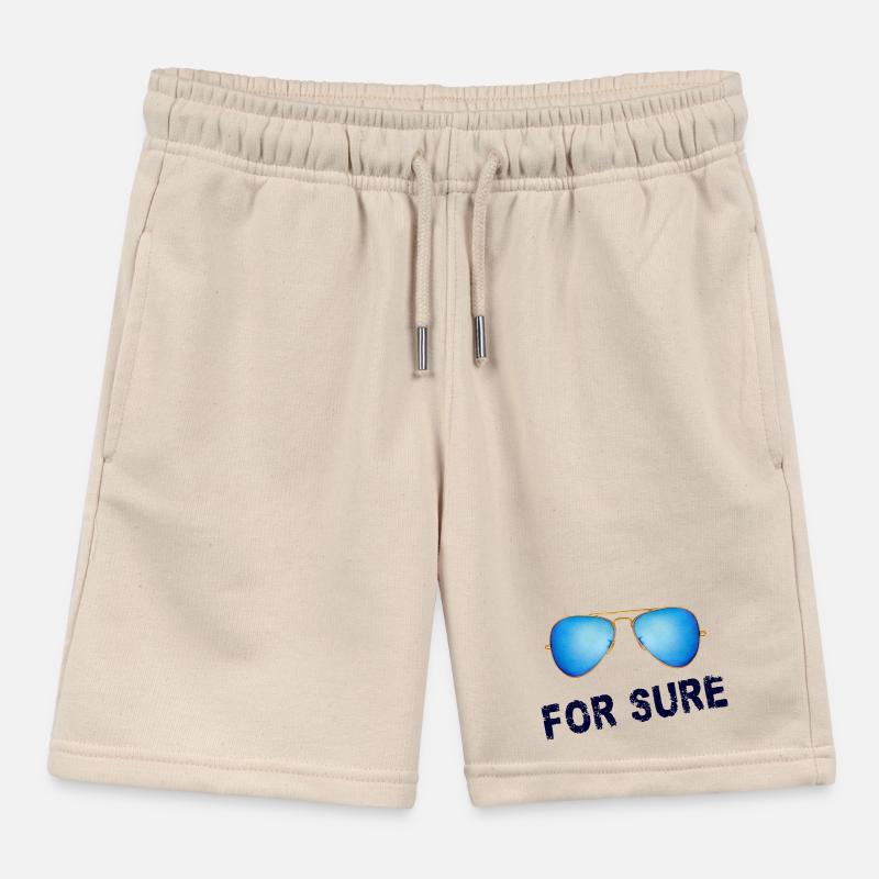 for sure Kids Organic Sweat Shorts by Stanley/Stella