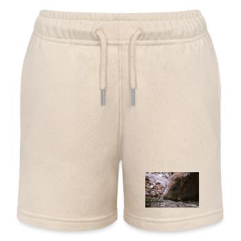 fabiolous world Schweinehund - Kinder Organic Joggingshorts Mini Bolter von Stanley/Stella - Natur - Vorne