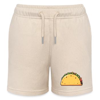 taco - Short de jogging enfant bio Stanley/Stella - écru doux - Devant