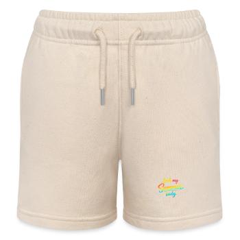 Schau, mein Sommerkörper! - Kinder Organic Joggingshorts Mini Bolter von Stanley/Stella - Natur - Vorne