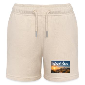 Nord Örni Norderney  - Kinder Organic Joggingshorts Mini Bolter von Stanley/Stella - Natur - Vorne