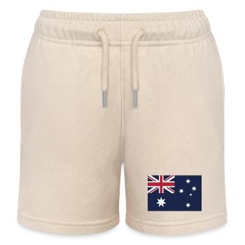 Show off your colors - Australia - Kids Organic Sweat Shorts by Stanley/Stella - soft Ecru - Front
