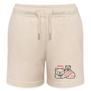Kita Kind - Kinder Organic Joggingshorts Mini Bolter von Stanley/Stella - Natur - Vorne