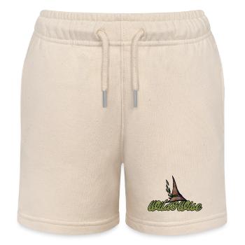 Wild & Wise Nature Wappen - Kinder Organic Joggingshorts Mini Bolter von Stanley/Stella - Natur - Vorne