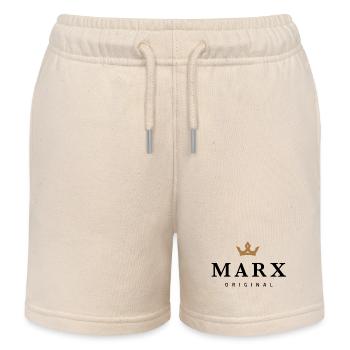 Marx - Short de jogging enfant bio Stanley/Stella - écru doux - Devant