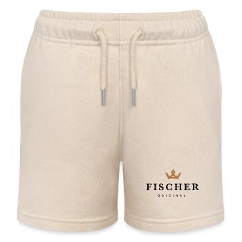 Fischer - Kinder Organic Joggingshorts Mini Bolter von Stanley/Stella - Natur - Vorne