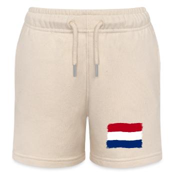 Niederlande - Kinder Organic Joggingshorts Mini Bolter von Stanley/Stella - Natur - Vorne