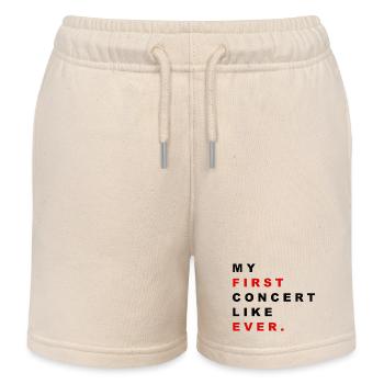 FIRST CONCERT - Kinder Organic Joggingshorts Mini Bolter von Stanley/Stella - Natur - Vorne